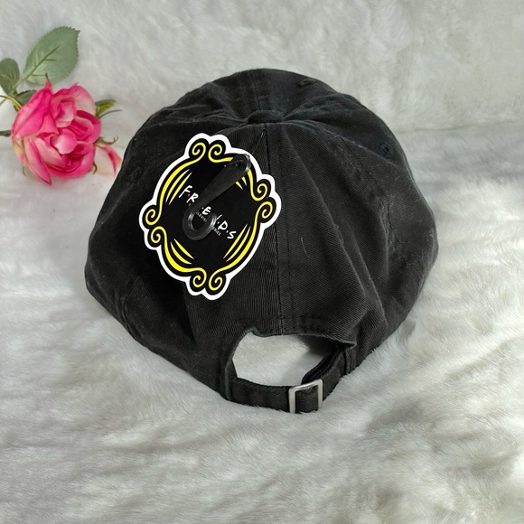 New with tags FRIENDS HAT adjustable. Black with multicolored writing. Unisex - Picture 5 of 5